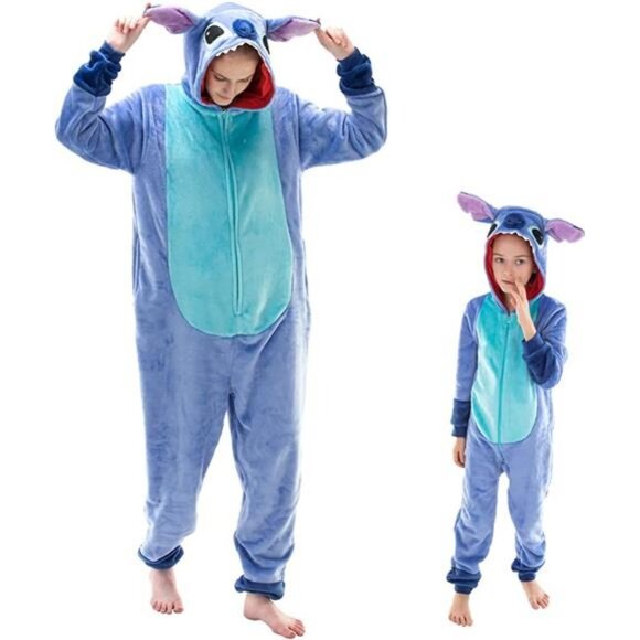 Snug Fit Unisex Adult Onesie Pajamas, Costume Sleepwear - Picture 1 of 7